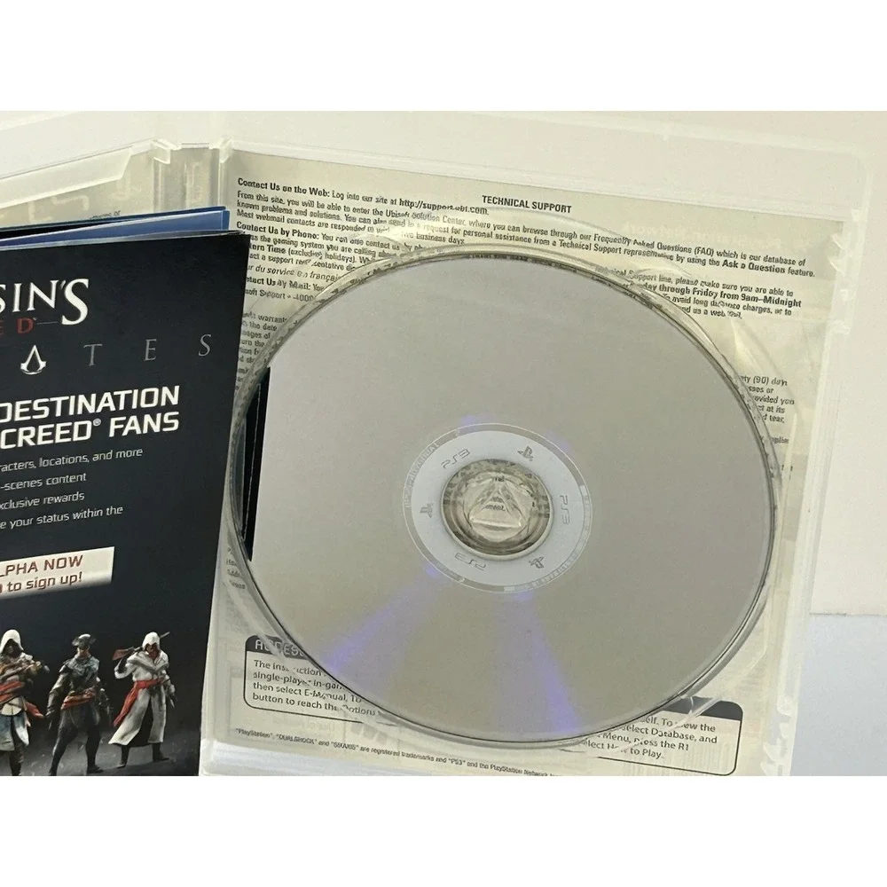 Assassin's Creed IV Black Flag PS3 Walmart Edition Untested No Manual